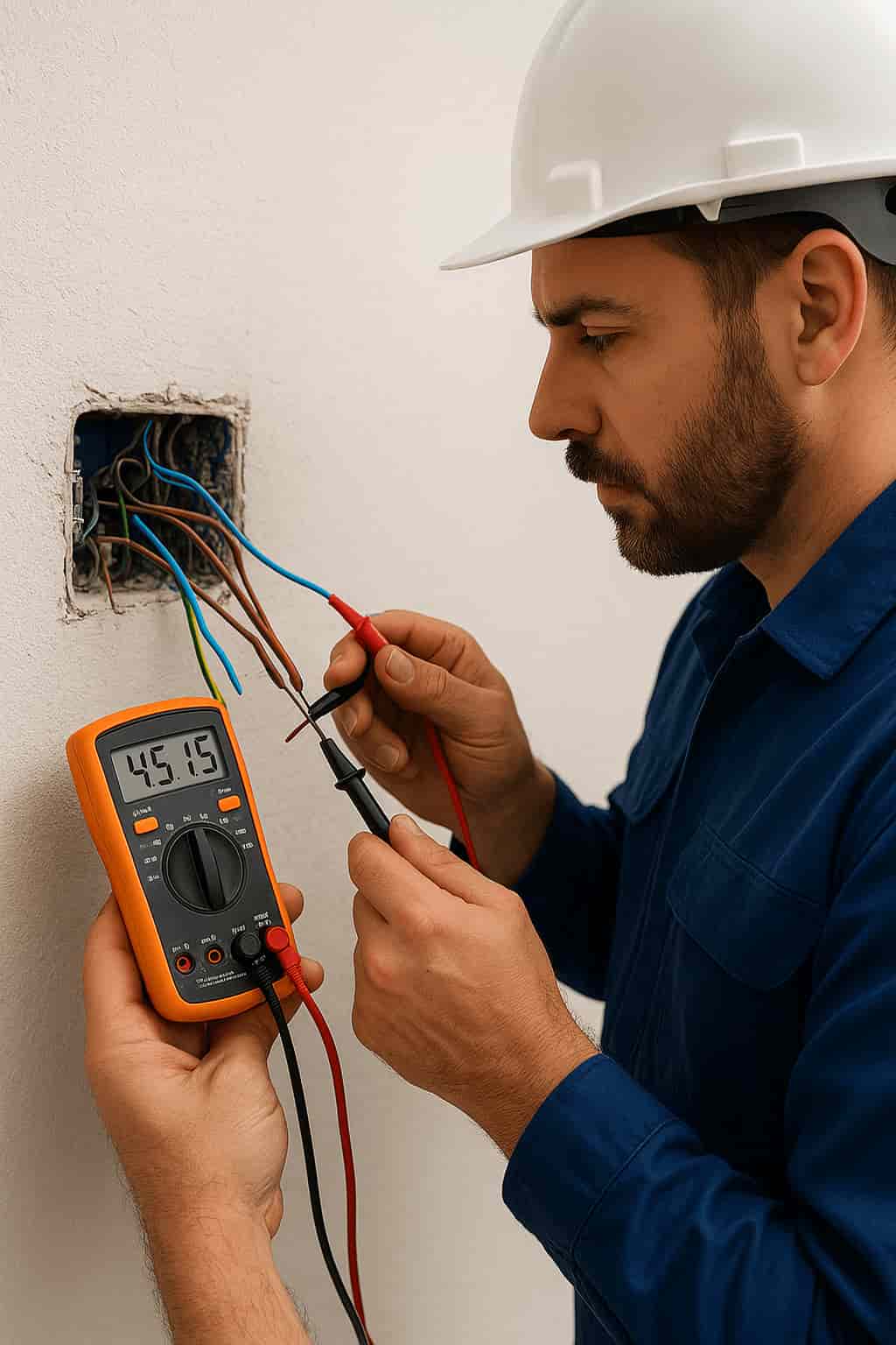 فحص  التماس ومعرفة المكان بشكل اسرع 